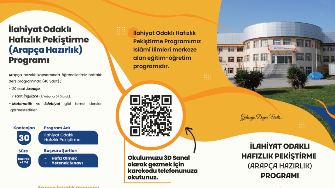 Arapça ve İngilizce Hazırlık Programlarımız